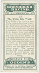 The White City Track.