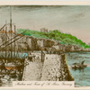 Harbour and town of St. Pierre, Guernsey.