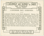 L'Ancresse Bay, Guernsey.