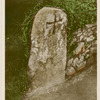 Christianised menhir. St. Saviour's Churchyard.