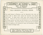 Old shoeing stocks, Herm.