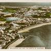 Bellegreve Bay and the north of Guernsey.