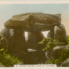 Le Trepied dolmen, Perelle, Guernsey.