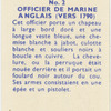 Officier de Marine Anglais (Vers 1790).