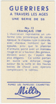 Francaise 1709.