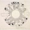 Dionysus and ten Maenads dance in a ring