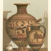 Vases Corinthiens trouvés a Cærè en Étrurie: Funérailles d'Achille ; Tydée et Ismène
