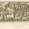 Trajan, in the attire of a priest, offers a suovetaurilia to purify the Roman army