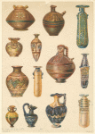 Assorted Cypriote pottery