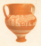 Mycenaean chariot krater, first half of 13th century B.C.