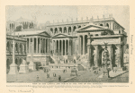 View of the Capitol and Forum at the time of the emperors