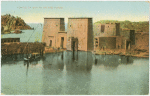 Temple of Phylae on the flood