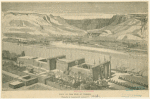 View of the Nile at Thebes (temple in foreground restored)