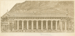 Temple of Jupiter, Olympia, reconstruction, from d'Espouy