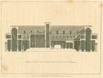 Section of Herod's Temple, from Calmet