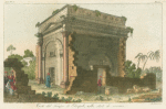 Corte del Tempio di Eliopoli, nello stato di rovina