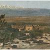 Vue générale de l'Acropole et d'une partie de la ville de Baalbek