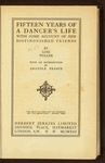 Fifteen years of a dancer's life