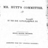 The African squadron and Mr. Hutt's committee