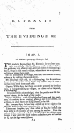 Extracts from the evidence delivered before a Select Committee of the House of Commons, in the years 1790 and 1791 : on the part of the petitioners for the abolition of the slave-trade