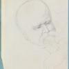 Pencil sketch of Samuel Ward