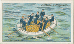 Life saving raft.
