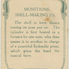 Munitions shell making.