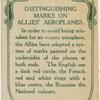 Distinguishing marks on allies aeroplanes.