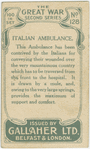 Italian ambulance.