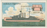 How a battleship is armoured.