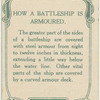 How a battleship is armoured.