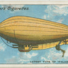 Latest type of Italian airship.
