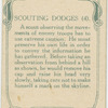 Scouting dodges.