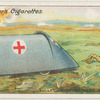 Bullet-proof wheeled ambulance.