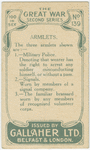 Armlets.