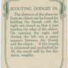Scouting dodges.