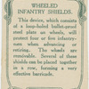 Wheeled infantry shields.