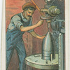 Munitions shell making.