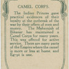 Camel Corps.