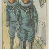 Men in swimming collars.