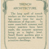 Trench architecture.