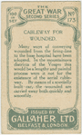 Cableway for wounded.