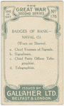 Badges of rank - Naval.