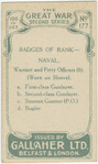 Badges of rank - naval.