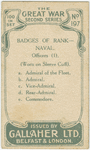 Badges of rank -naval.