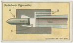 Silencer on big gun.