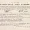 Prospectus of Detailed Real Estate Atlases of City of Brooklyn