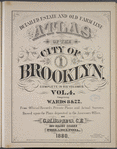 Detailed Estate and Old Farm Line Atlas of The City of Brooklyn. Complete In Six Volumes. Vol. 4. Comprising Wards 8 & 22. From Official Records, Private Plans and Actual Surveys, Based upon the Plans deposited in the Assessors Office