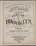 Detailed Estate and Old Farm Line Atlas of The City of Brooklyn. Complete In Six Volumes. Vol. 6. Comprising Wards 13,14,15, 16, 17 & 19. From Official Records, Private Plans and Actual Surveys, Based upon the Plans deposited in the Assessors Office
