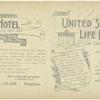 Grand Hotel (Broadway & 31st St.); United States Life Insurance Co. in the City of New York.